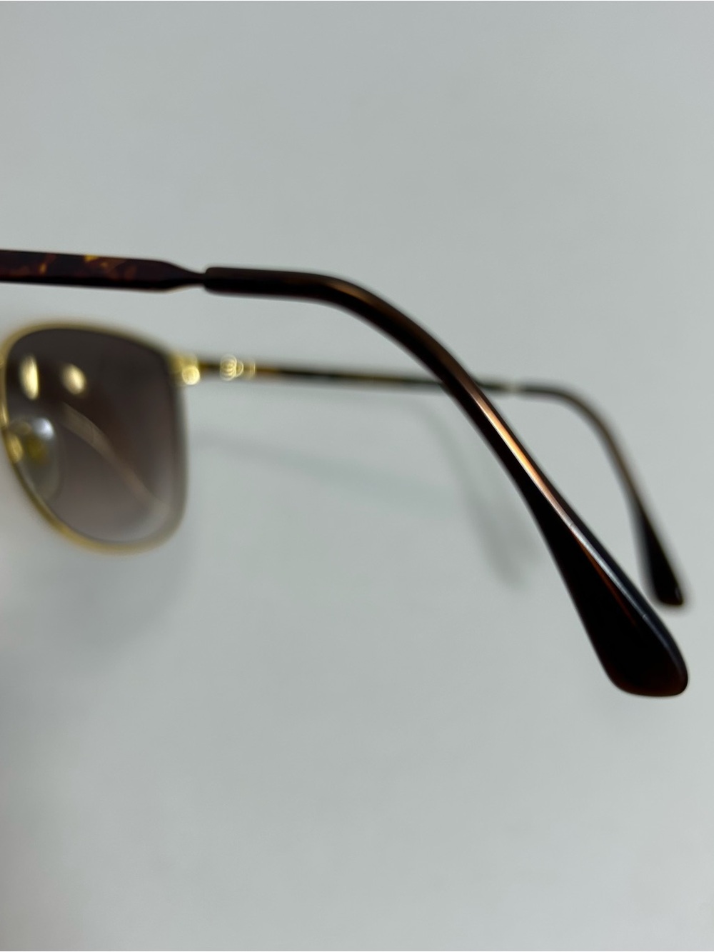Vintage Laura Biagiotti Sunglasses Metal Frame Gradiant brown Rare T601/SP04 - Picture 7 of 13